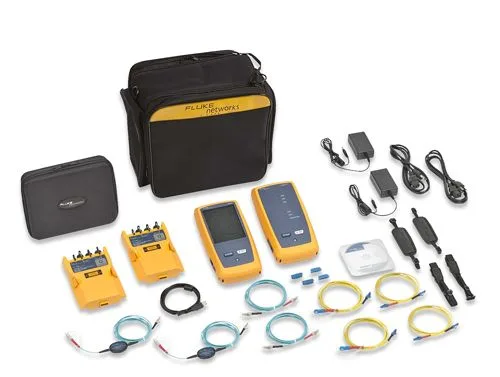 Fluke CertiFiber Pro Quad OLTS para certificação de fibra óptica